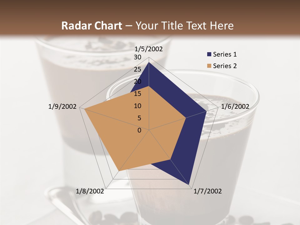 Chocolate Sweet Milk PowerPoint Template