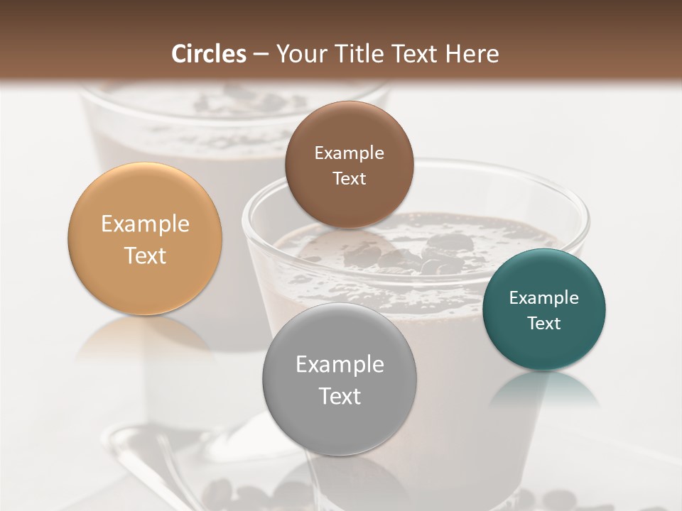 Chocolate Sweet Milk PowerPoint Template