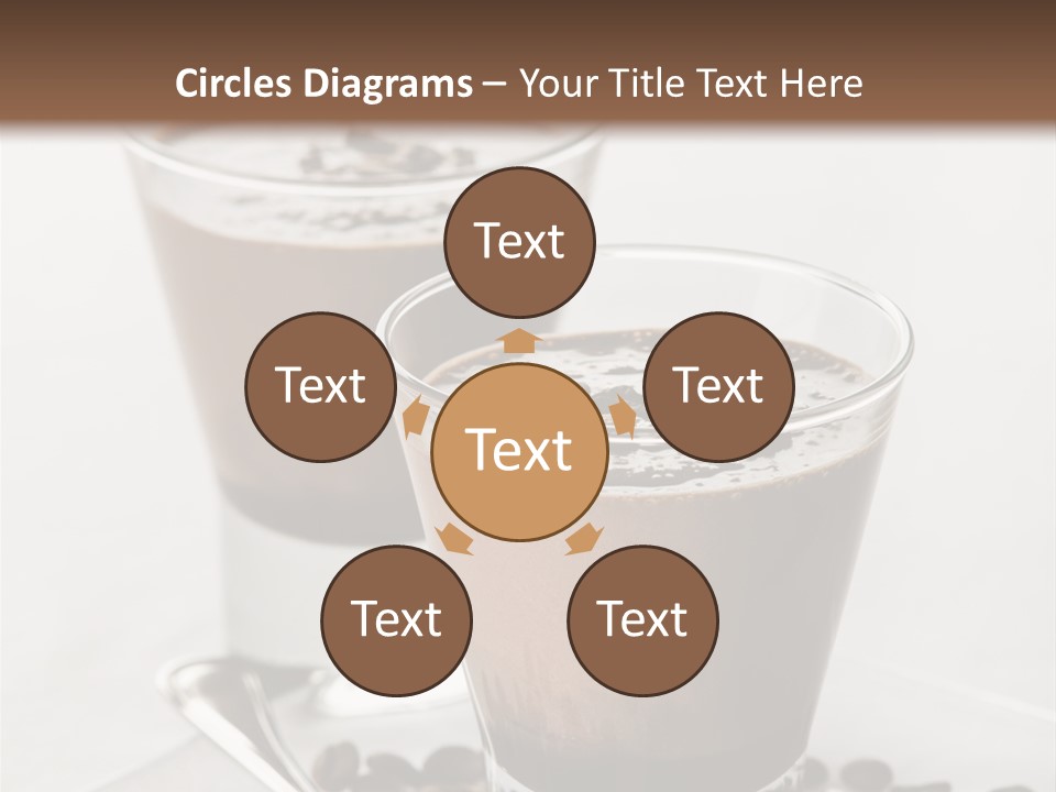 Chocolate Sweet Milk PowerPoint Template