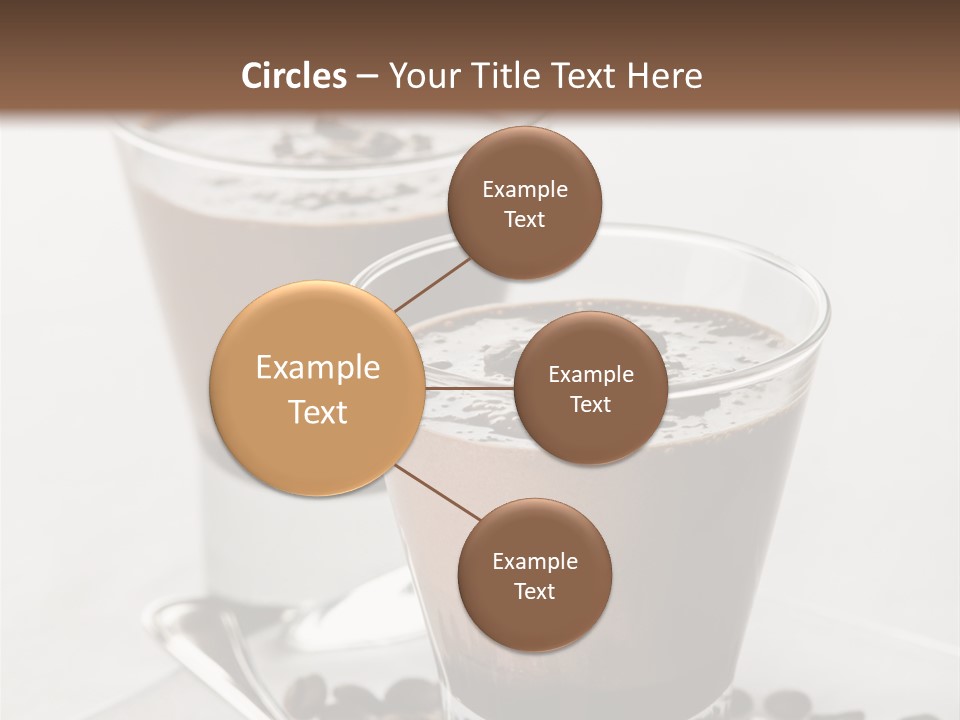 Chocolate Sweet Milk PowerPoint Template