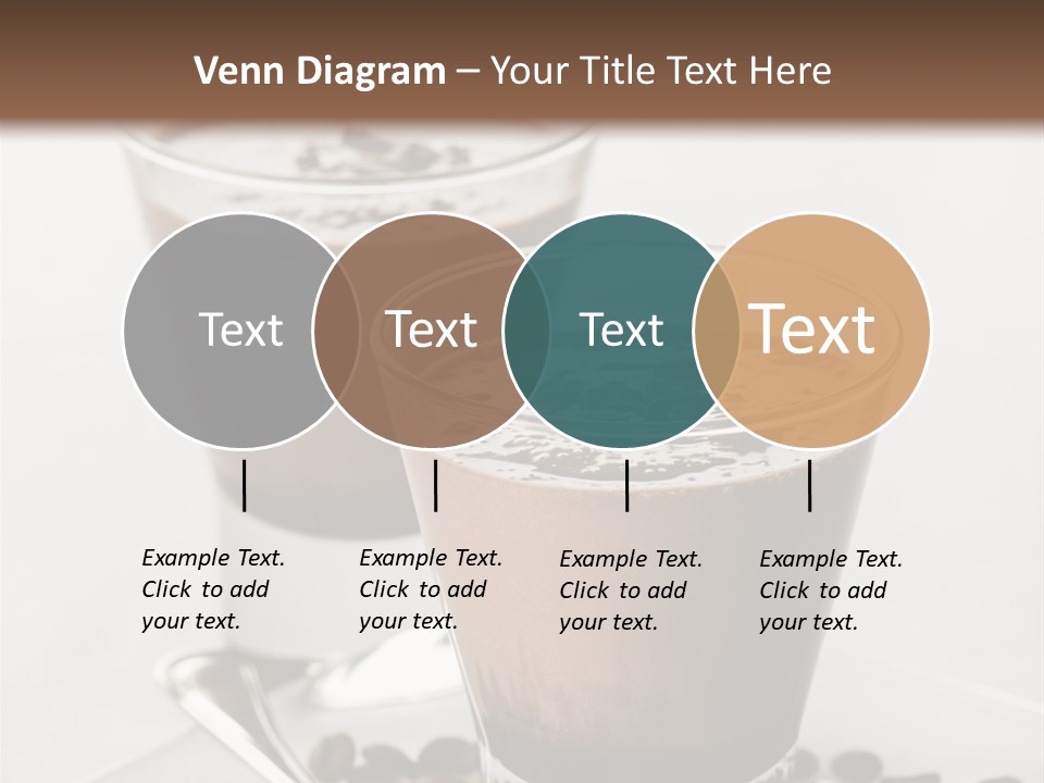 Chocolate Sweet Milk PowerPoint Template