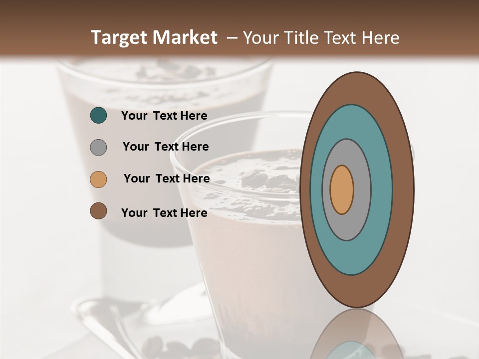 Chocolate Sweet Milk PowerPoint Template