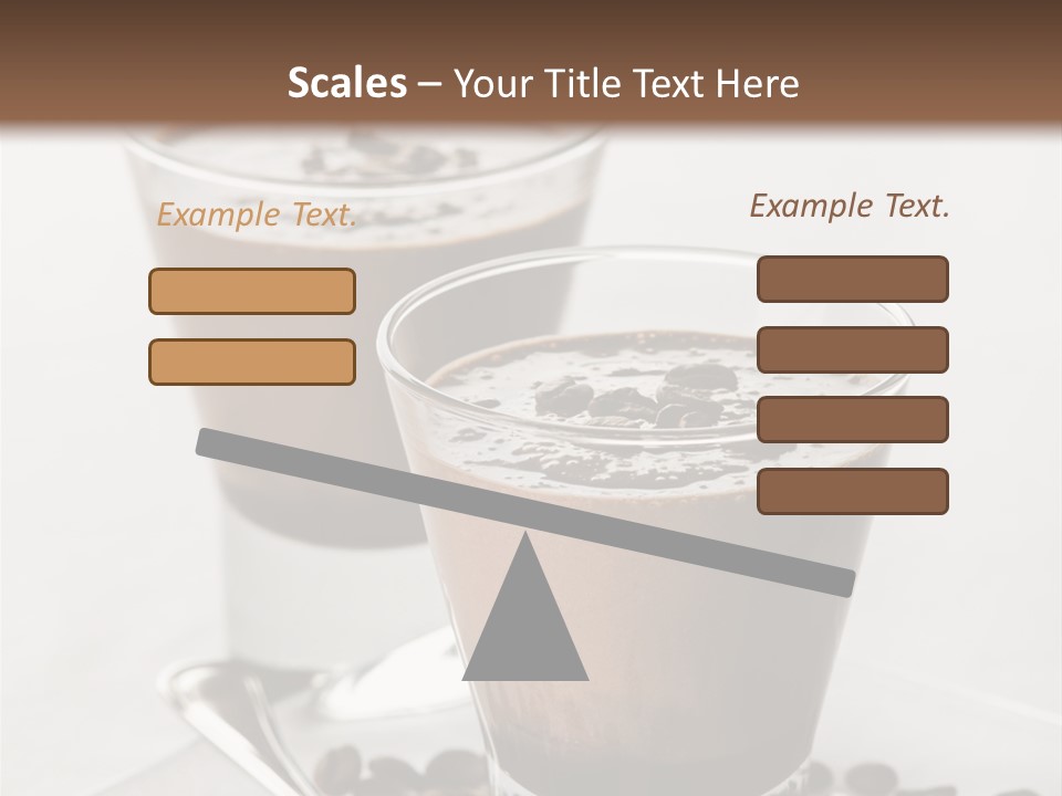 Chocolate Sweet Milk PowerPoint Template