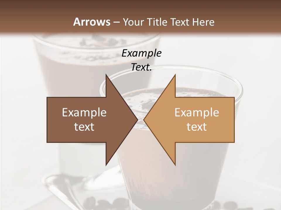 Chocolate Sweet Milk PowerPoint Template