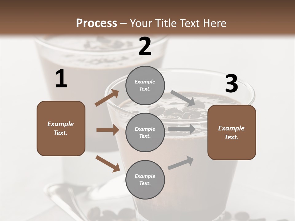 Chocolate Sweet Milk PowerPoint Template