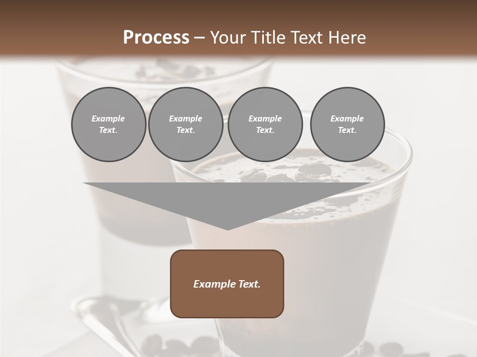 Chocolate Sweet Milk PowerPoint Template