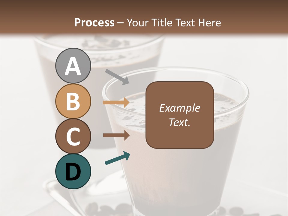 Chocolate Sweet Milk PowerPoint Template