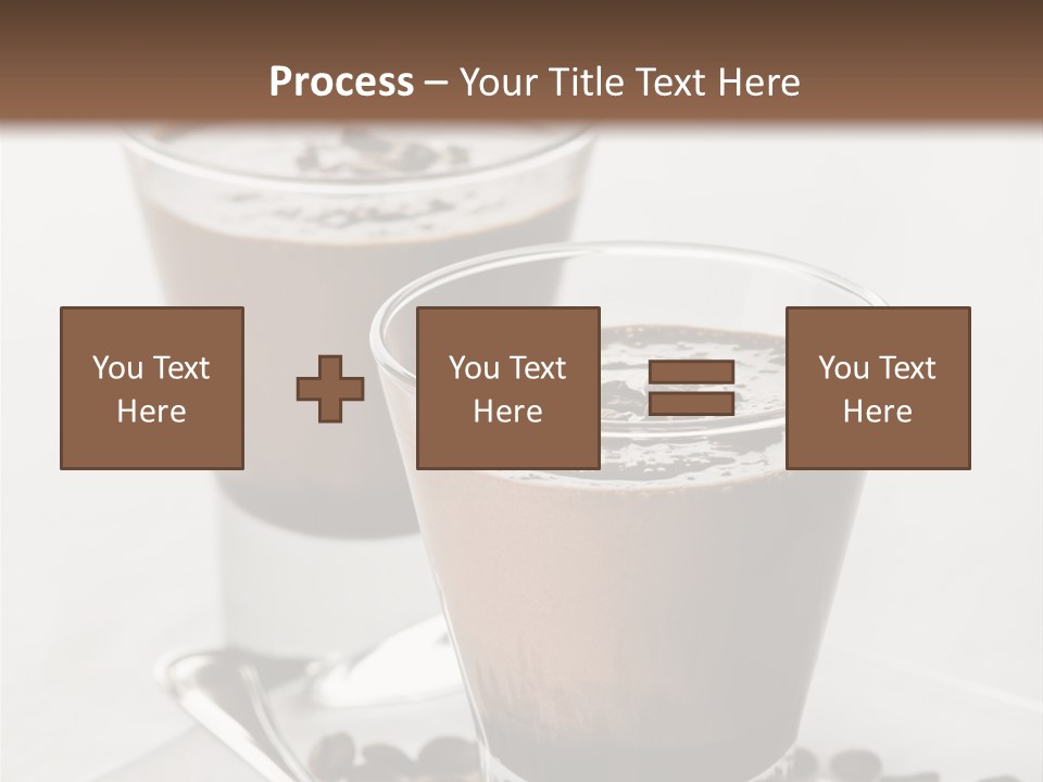 Chocolate Sweet Milk PowerPoint Template