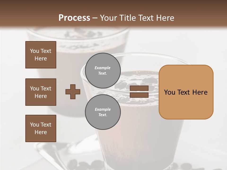 Chocolate Sweet Milk PowerPoint Template