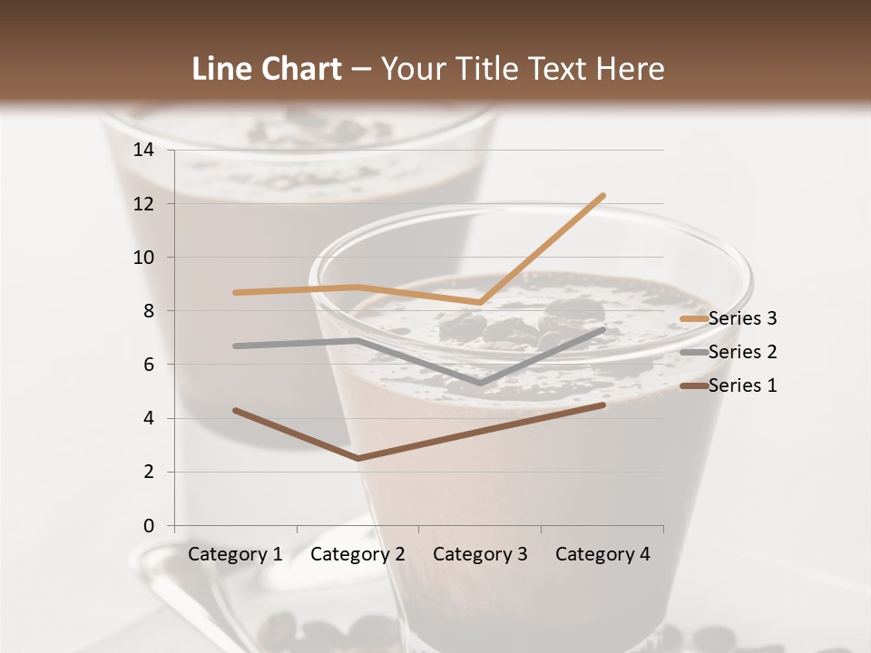 Chocolate Sweet Milk PowerPoint Template