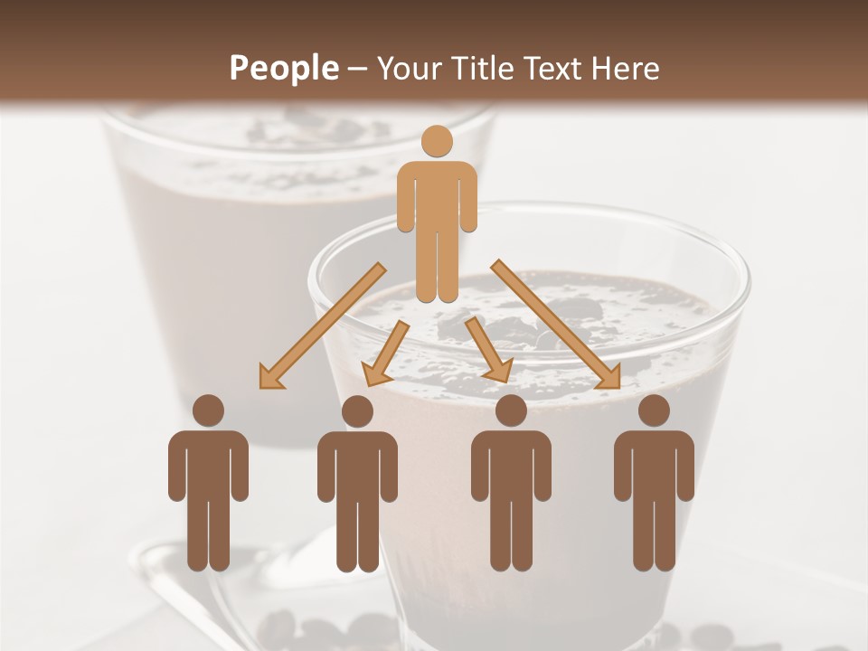 Chocolate Sweet Milk PowerPoint Template