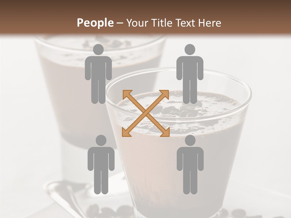 Chocolate Sweet Milk PowerPoint Template
