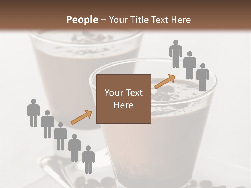 Chocolate Sweet Milk PowerPoint Template