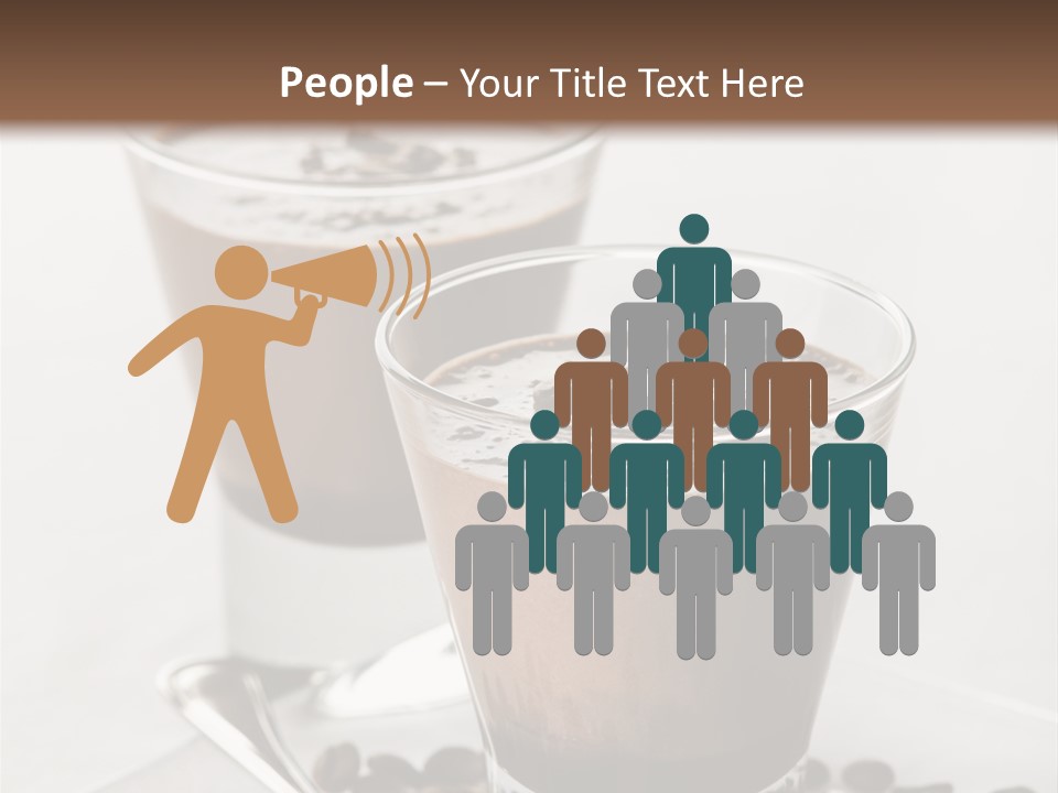 Chocolate Sweet Milk PowerPoint Template