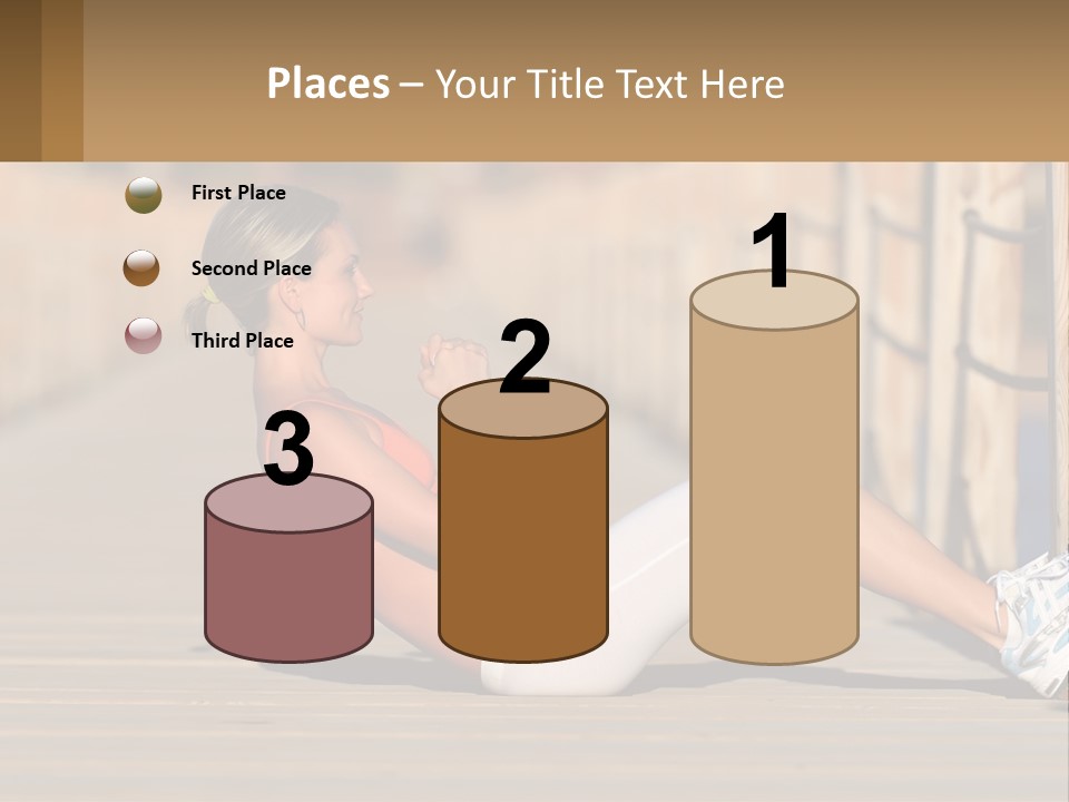 Healthy Active Alone PowerPoint Template