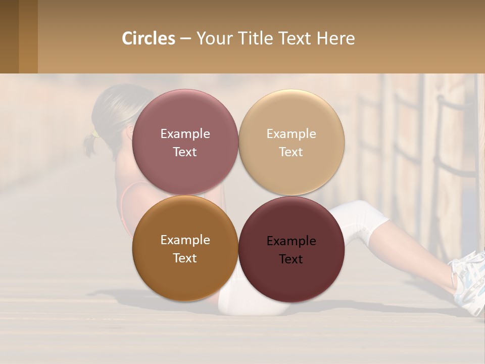 Healthy Active Alone PowerPoint Template