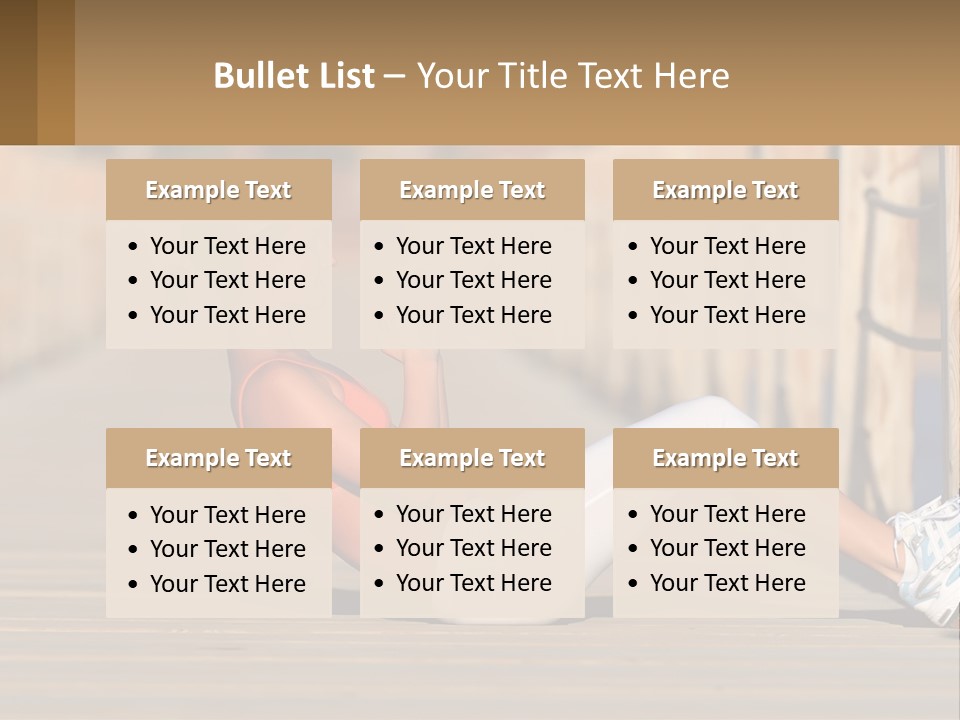 Healthy Active Alone PowerPoint Template