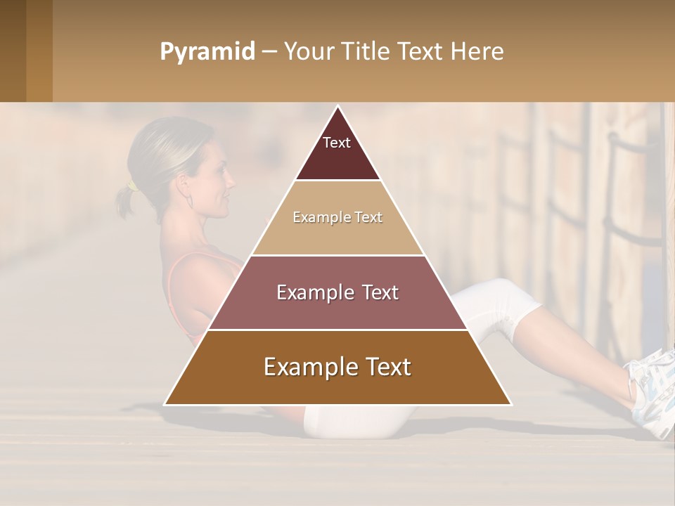 Healthy Active Alone PowerPoint Template