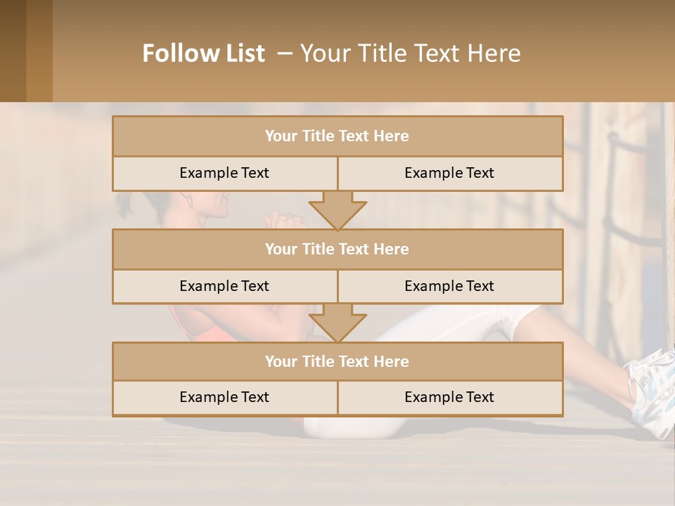 Healthy Active Alone PowerPoint Template