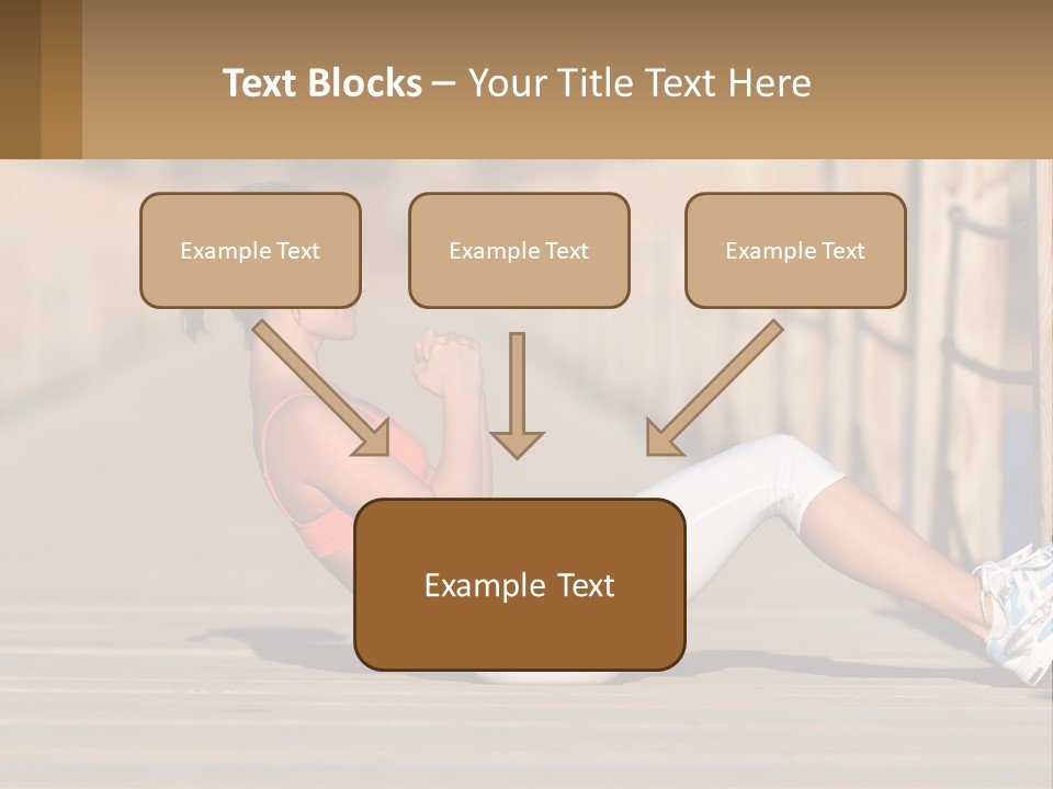Healthy Active Alone PowerPoint Template