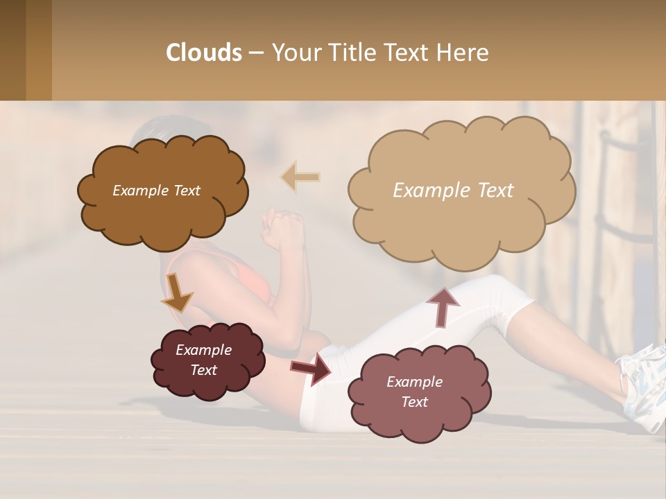 Healthy Active Alone PowerPoint Template
