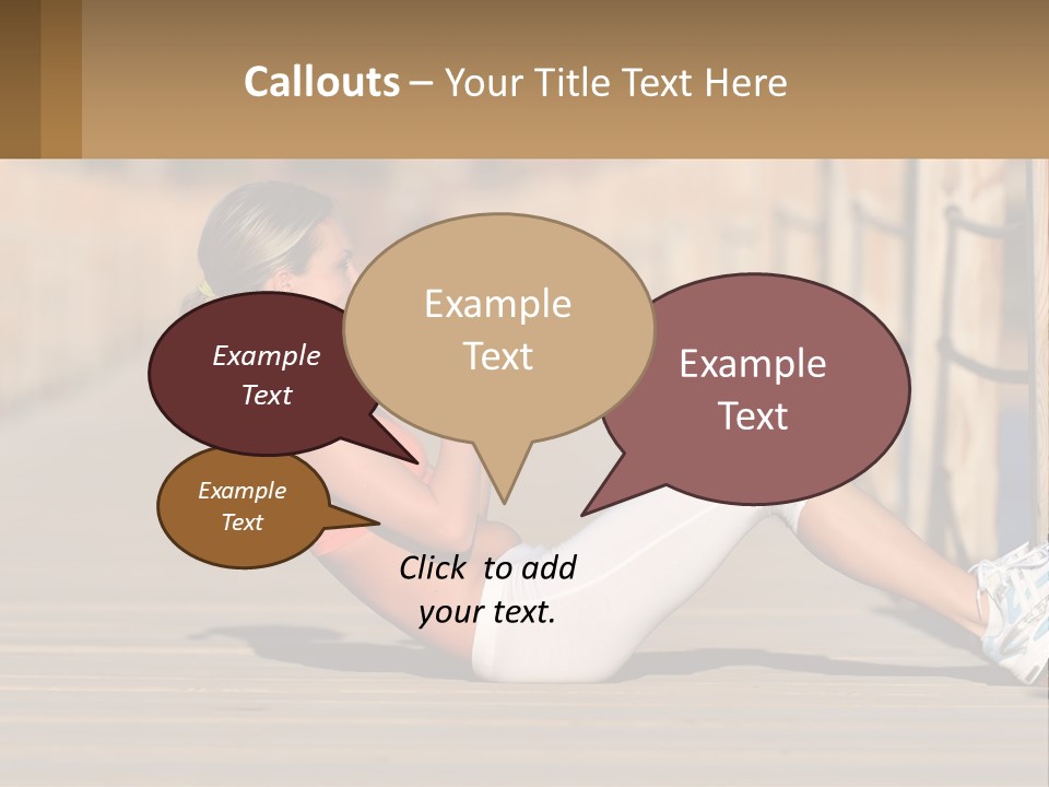 Healthy Active Alone PowerPoint Template