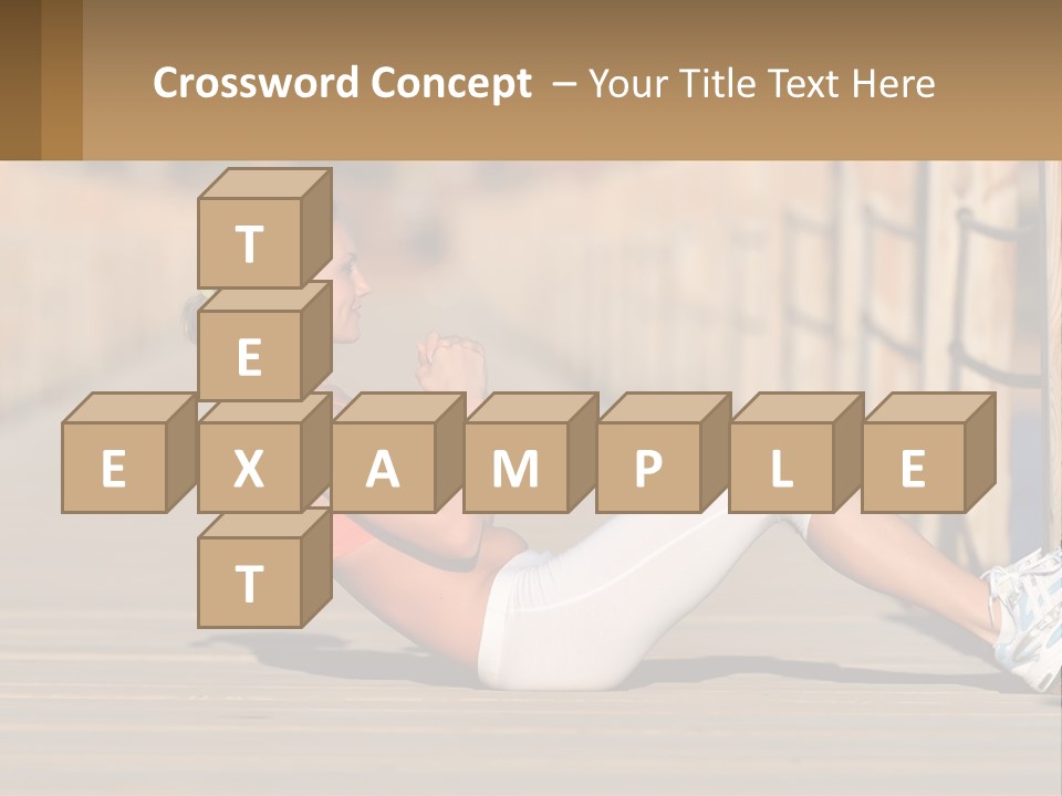 Healthy Active Alone PowerPoint Template