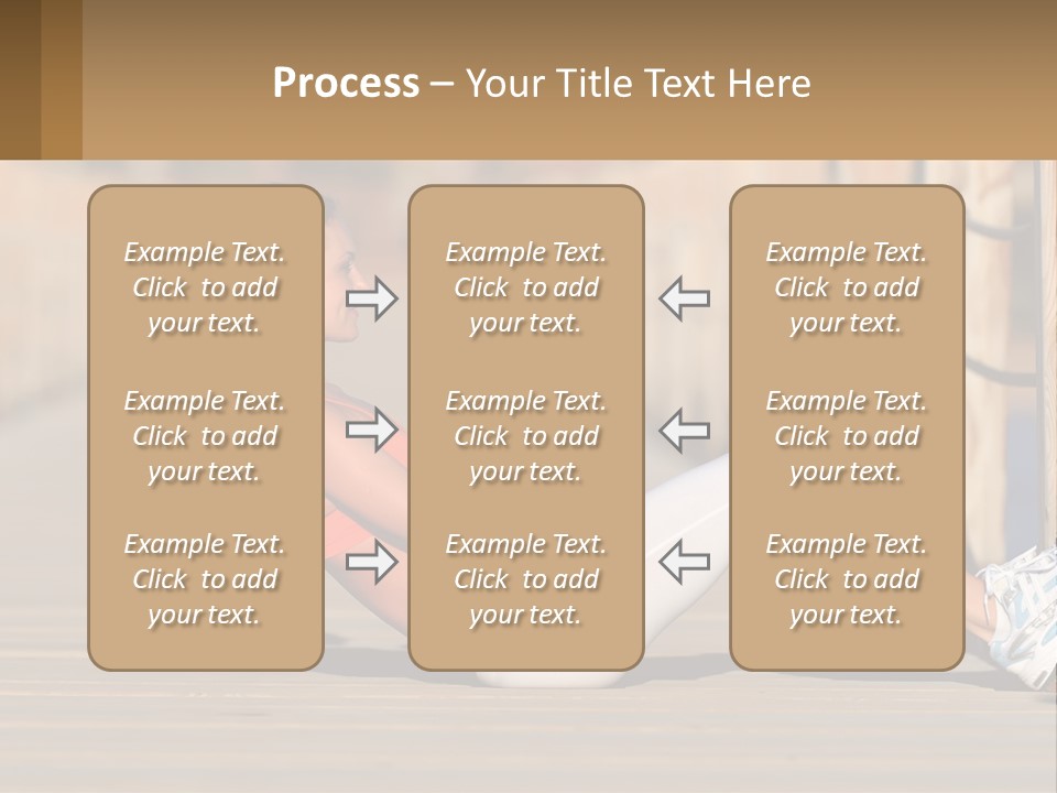 Healthy Active Alone PowerPoint Template