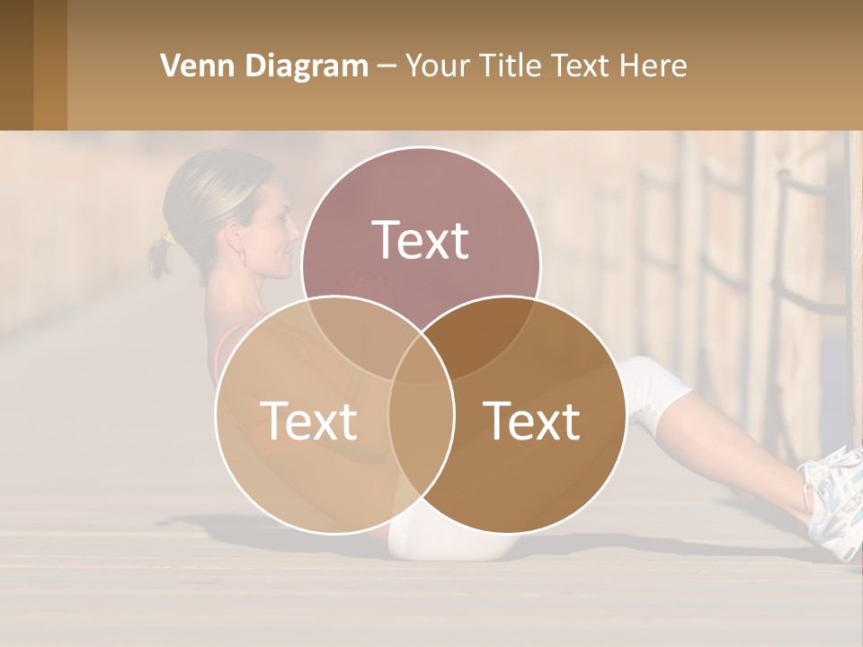 Healthy Active Alone PowerPoint Template