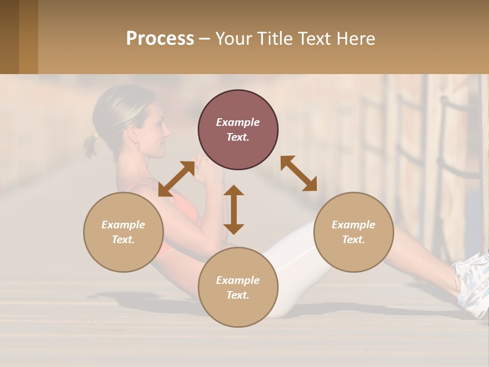 Healthy Active Alone PowerPoint Template