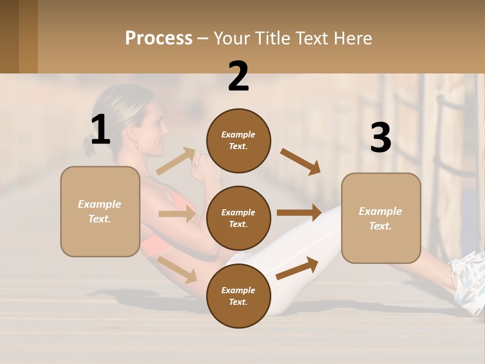 Healthy Active Alone PowerPoint Template