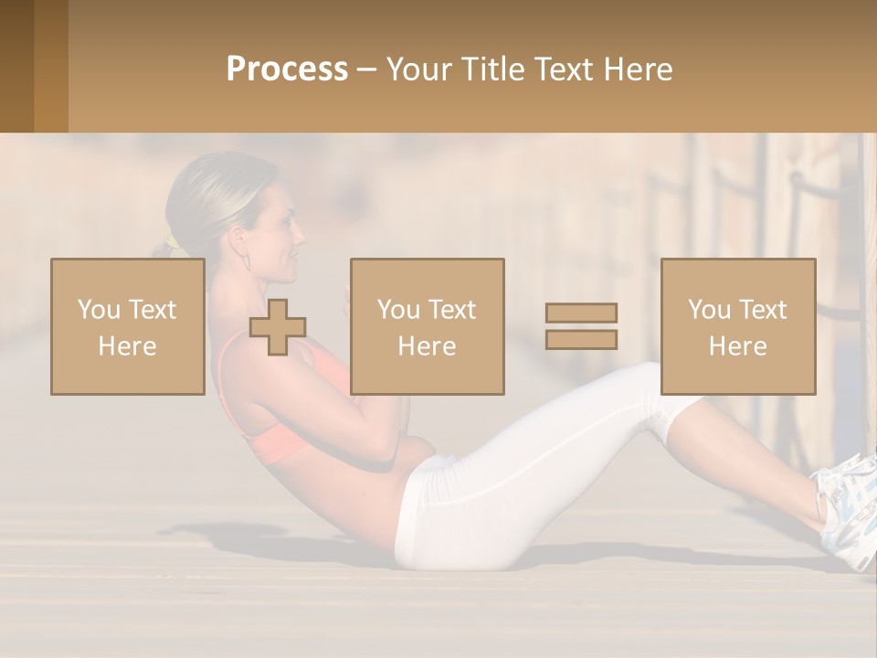 Healthy Active Alone PowerPoint Template