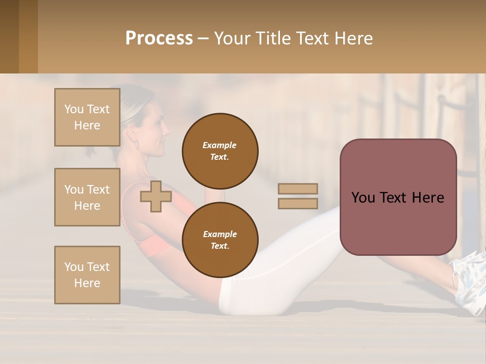 Healthy Active Alone PowerPoint Template
