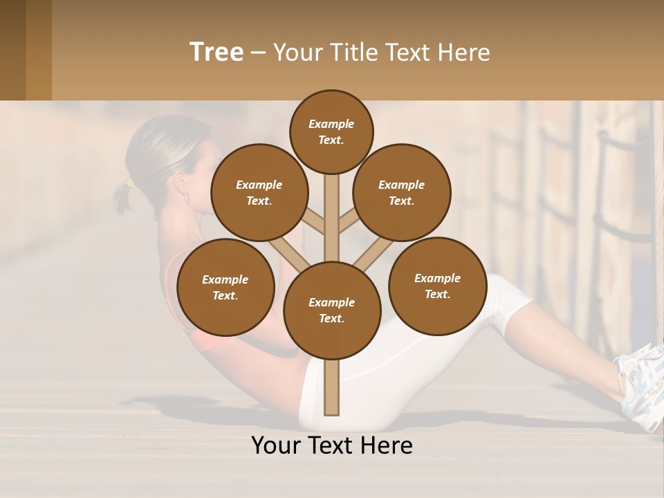 Healthy Active Alone PowerPoint Template