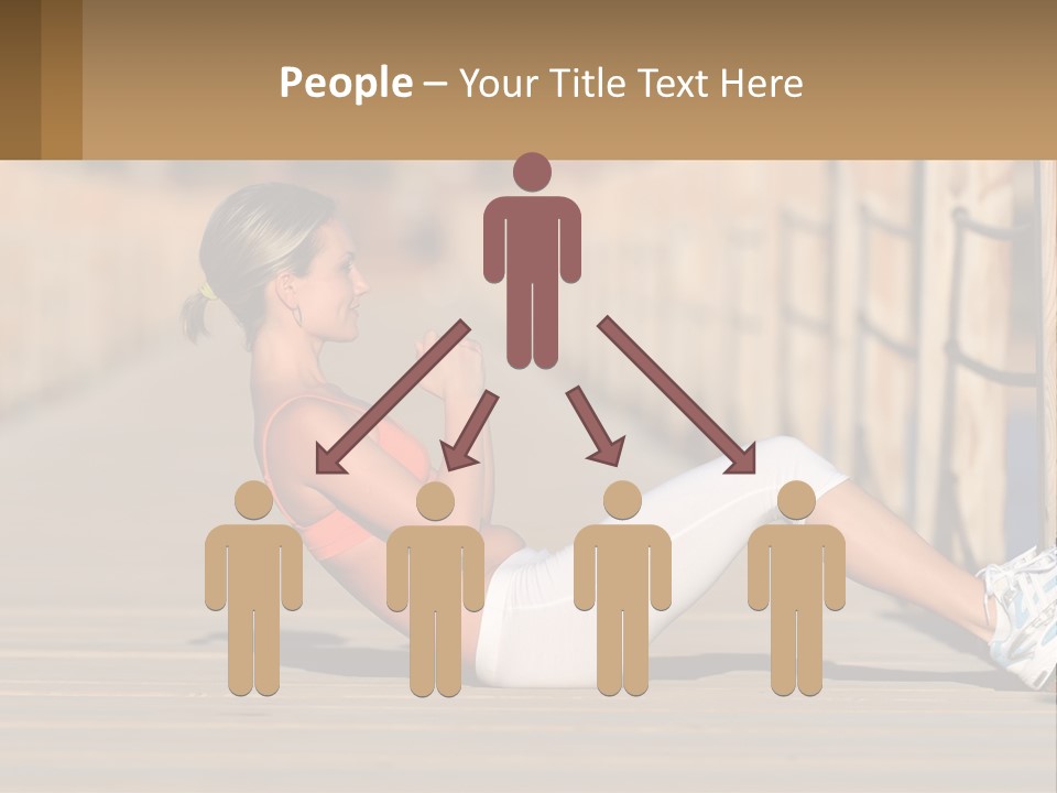 Healthy Active Alone PowerPoint Template