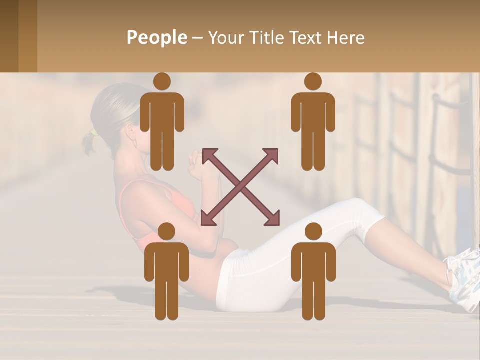 Healthy Active Alone PowerPoint Template