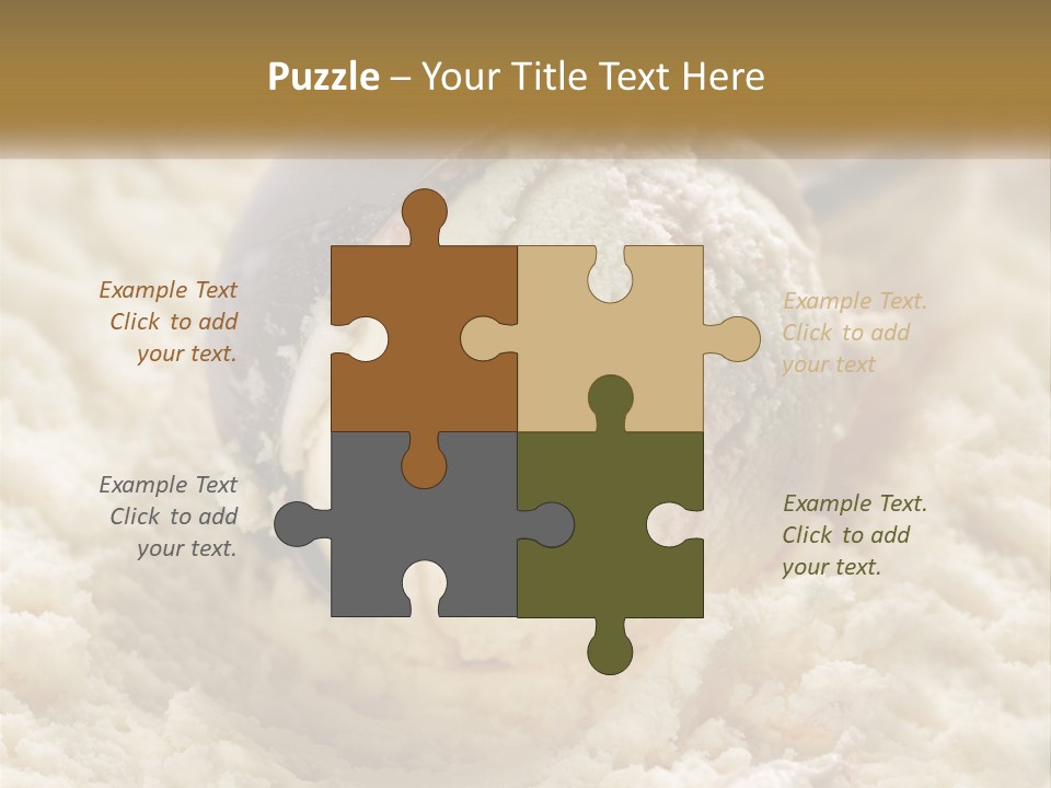 Delicious Taste Ball PowerPoint Template