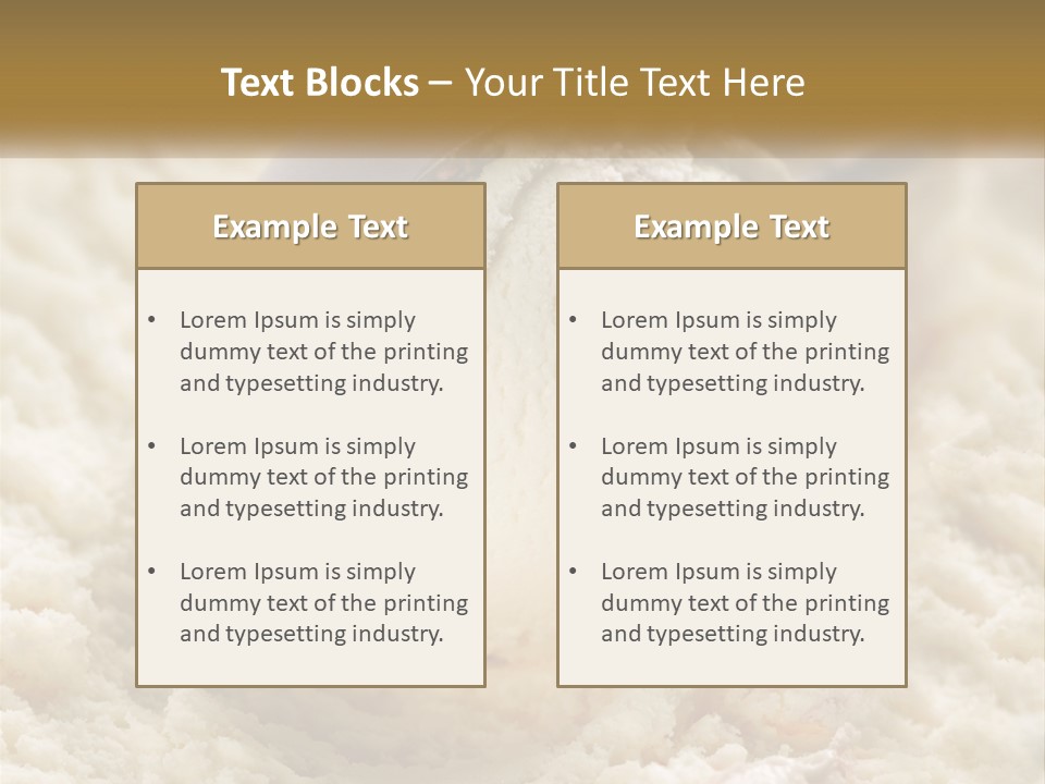 Delicious Taste Ball PowerPoint Template