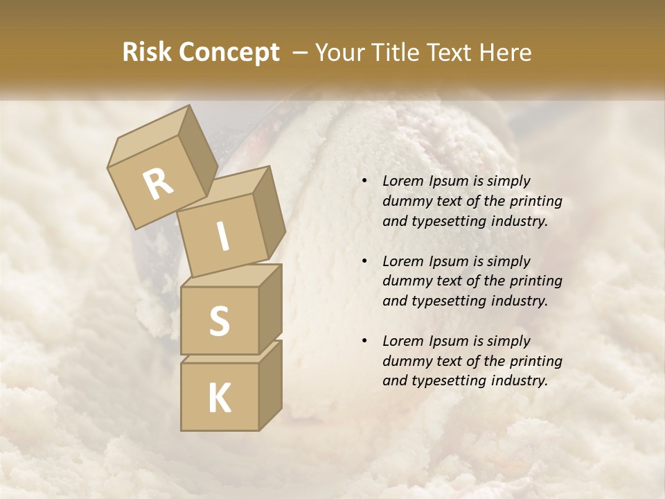 Delicious Taste Ball PowerPoint Template