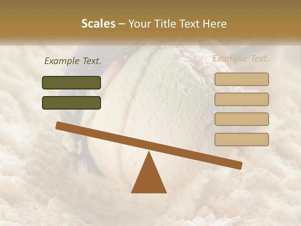 Delicious Taste Ball PowerPoint Template