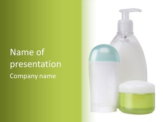 Care Clean Oil PowerPoint Template