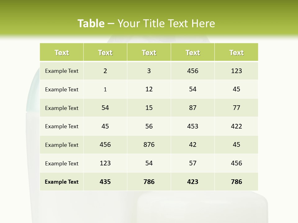 Care Clean Oil PowerPoint Template