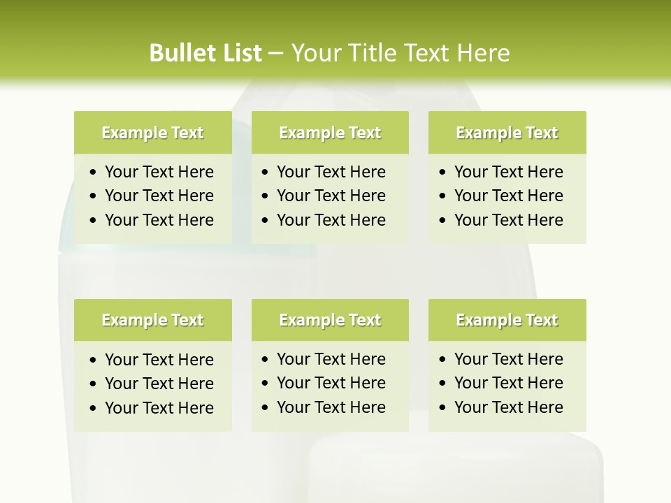 Care Clean Oil PowerPoint Template