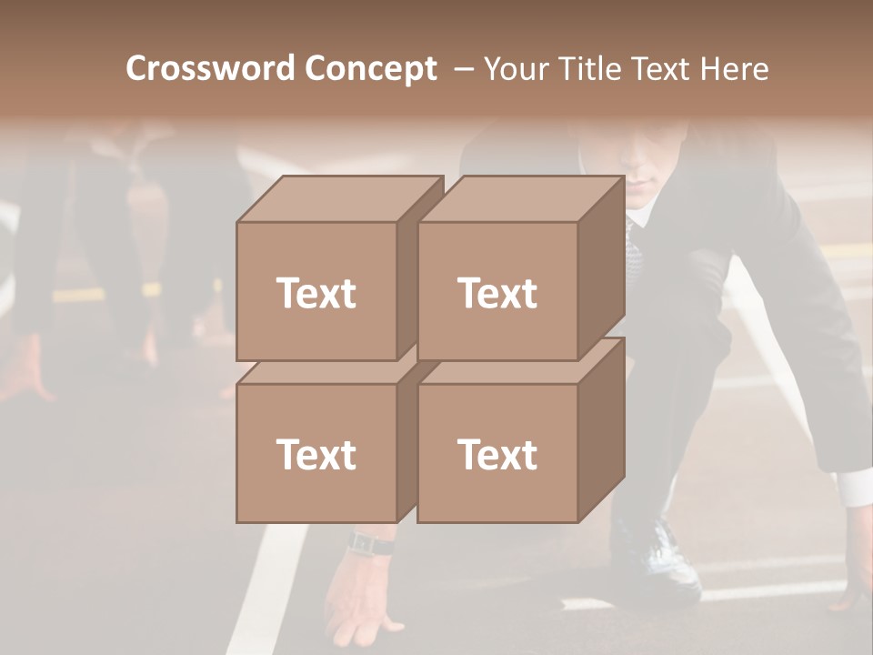 Executive Rival Male PowerPoint Template