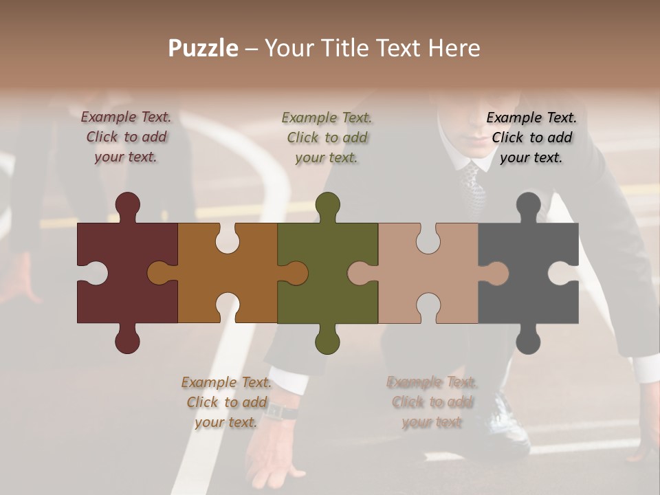 Executive Rival Male PowerPoint Template