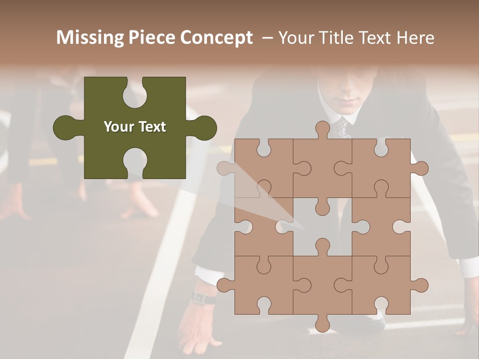 Executive Rival Male PowerPoint Template