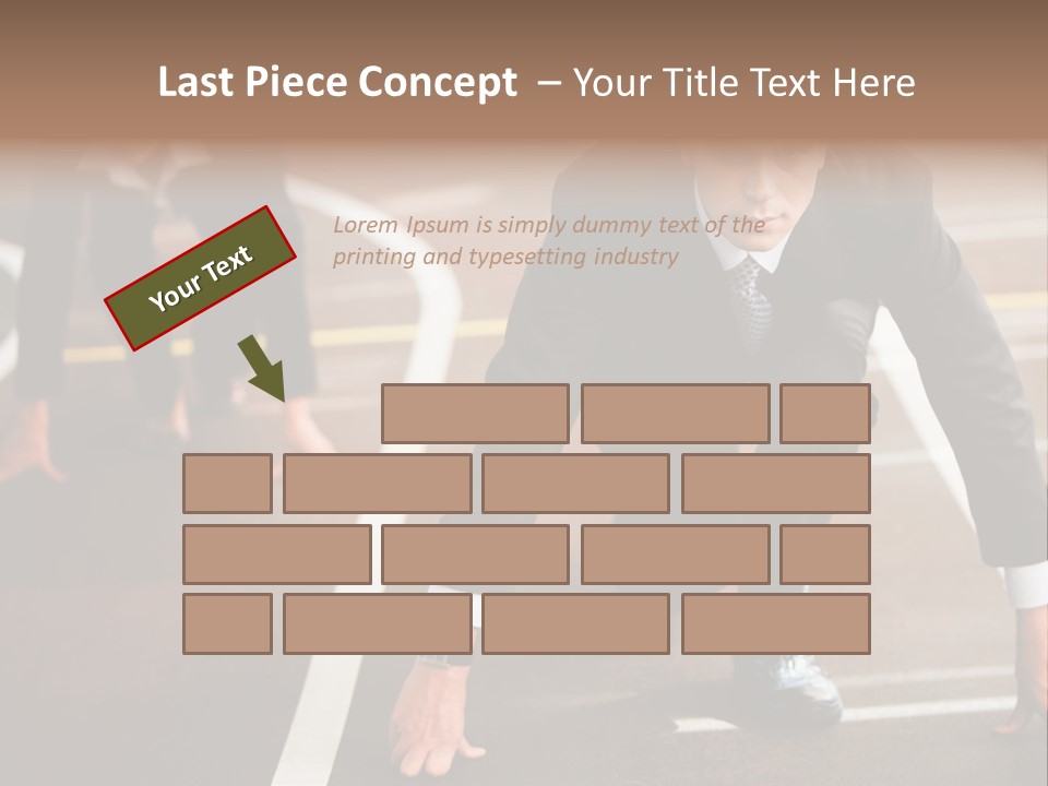 Executive Rival Male PowerPoint Template