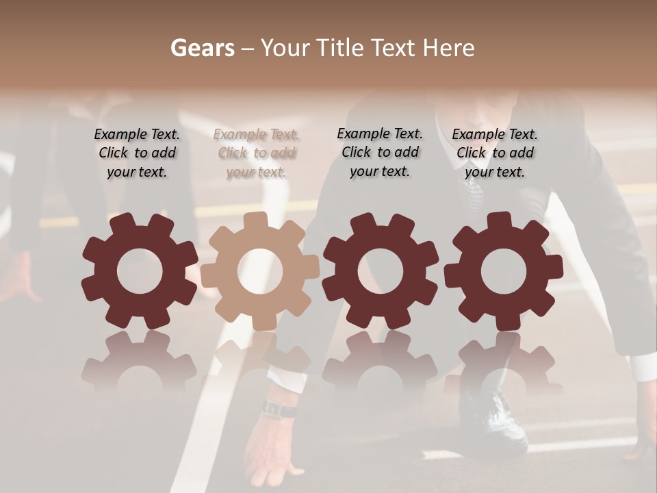 Executive Rival Male PowerPoint Template