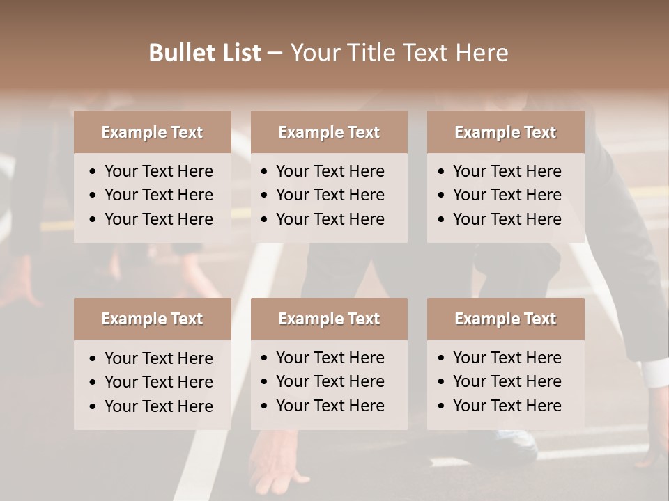 Executive Rival Male PowerPoint Template