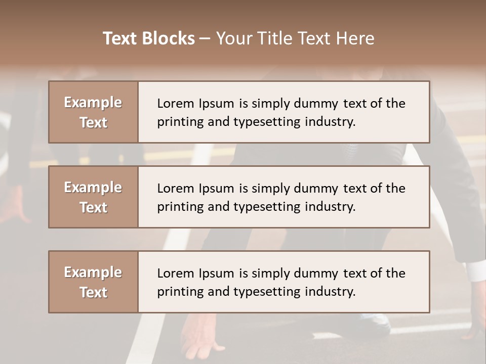 Executive Rival Male PowerPoint Template